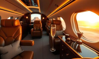 luxury air travel access