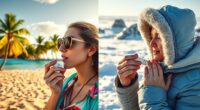 climate impacts lip moisturizing