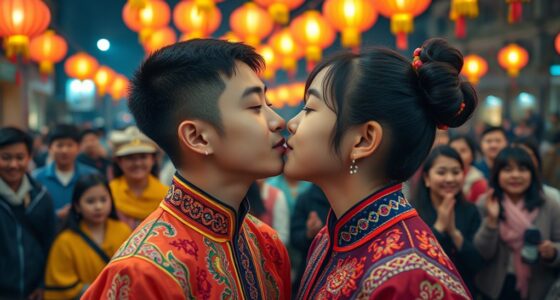 global coming of age kiss customs