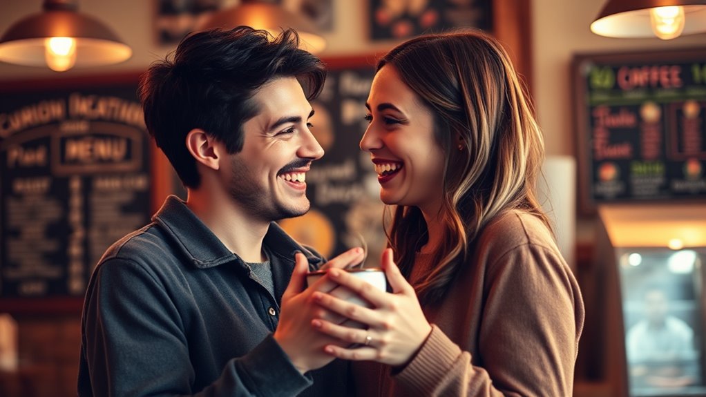 humor builds romantic tension