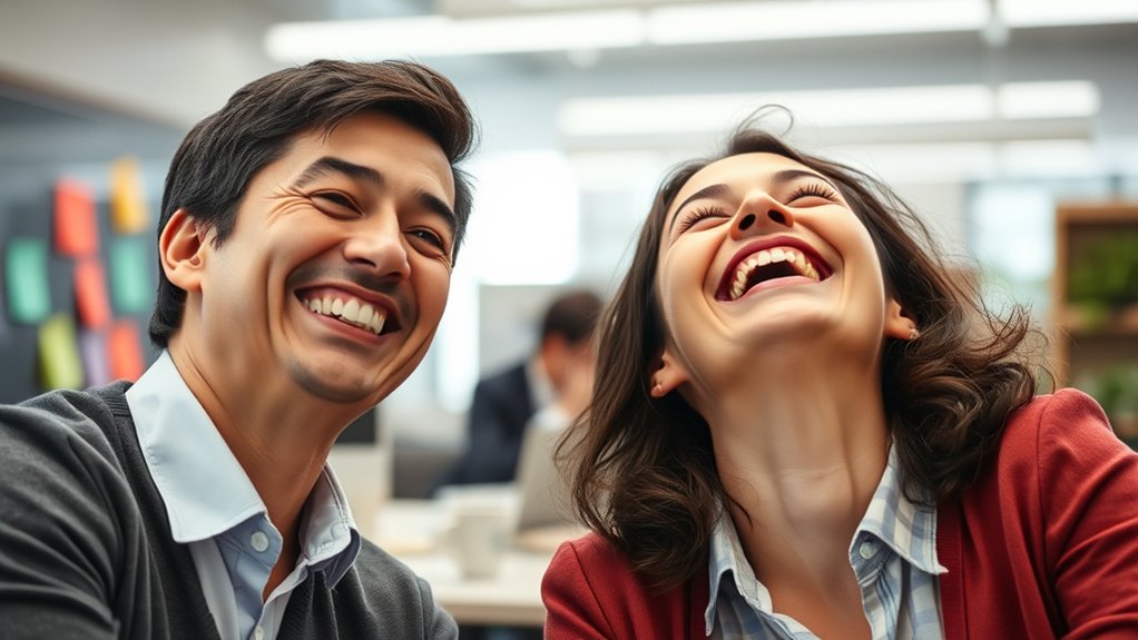 humor enhances romantic tension