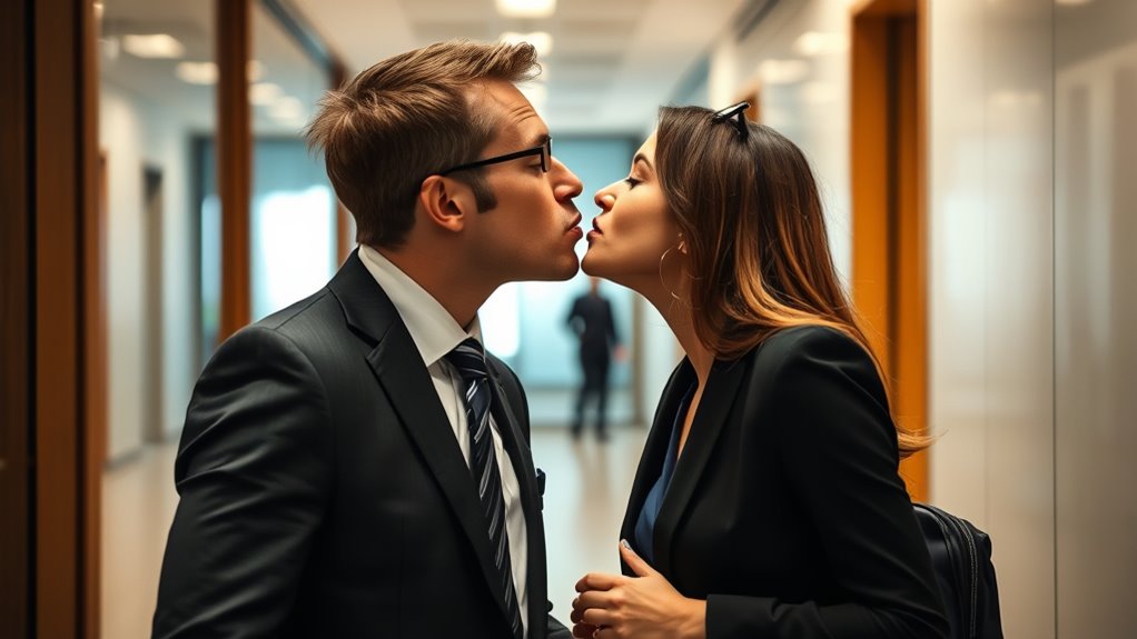 kiss as apology gesture