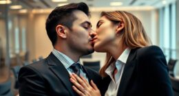 kissing as apology technique