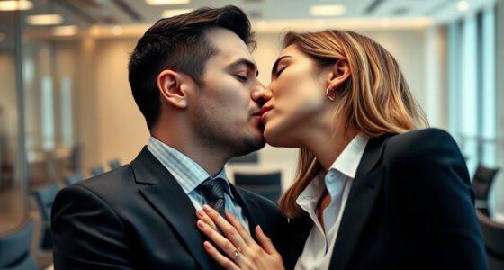 kissing as apology technique