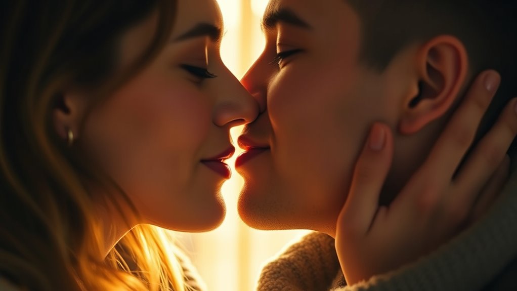 kissing boosts mental immunity