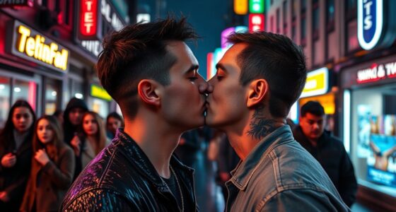 lgbtq kissing cultural impact