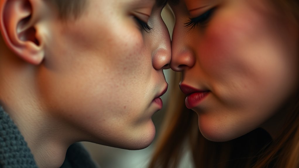 physiological effects of kissing