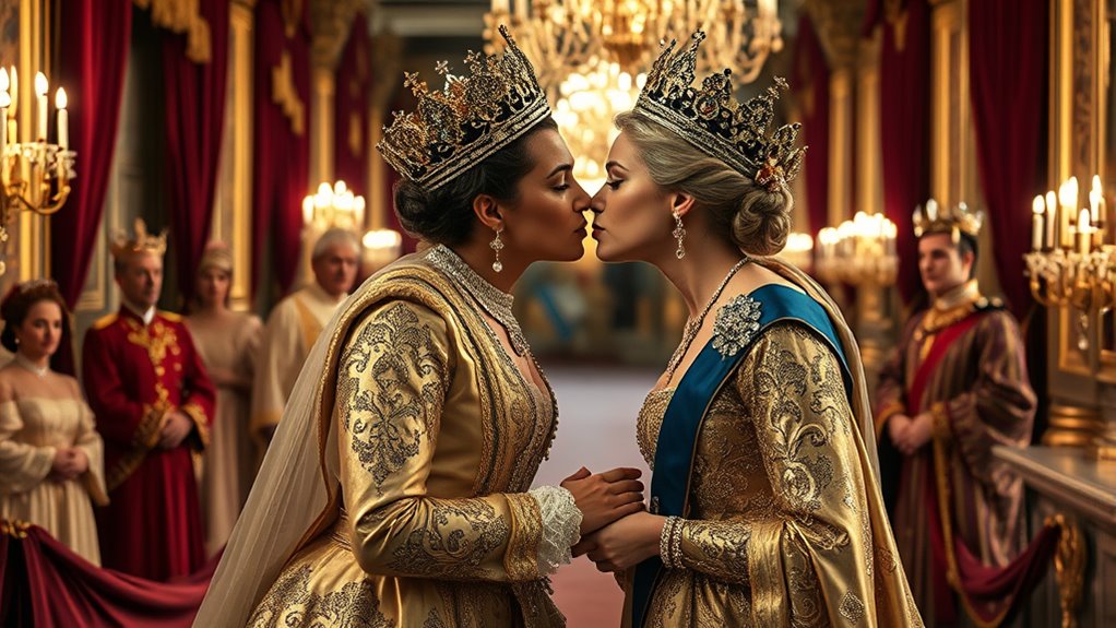 royal court kiss protocols
