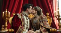 royal court kissing customs