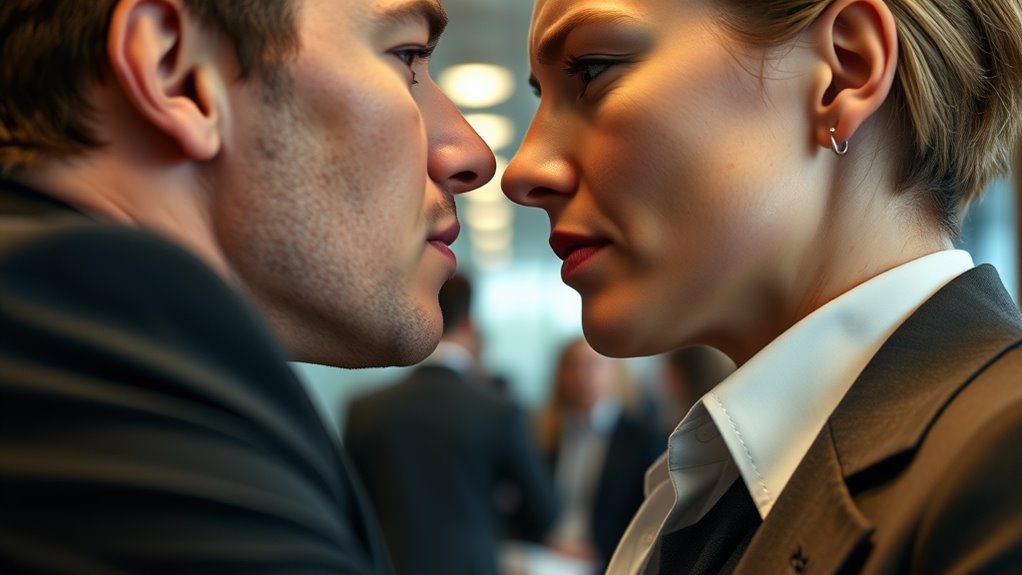 signs of an impending kiss