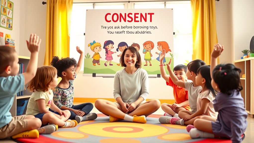 teach children respectful boundaries