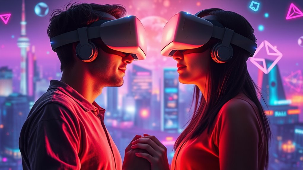 virtual reality kissing future