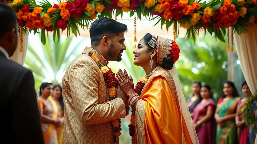 wedding kiss customs worldwide