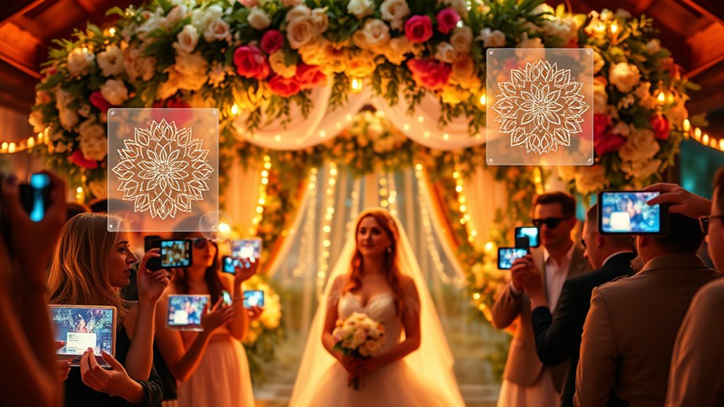 ar invites hybrid ceremonies