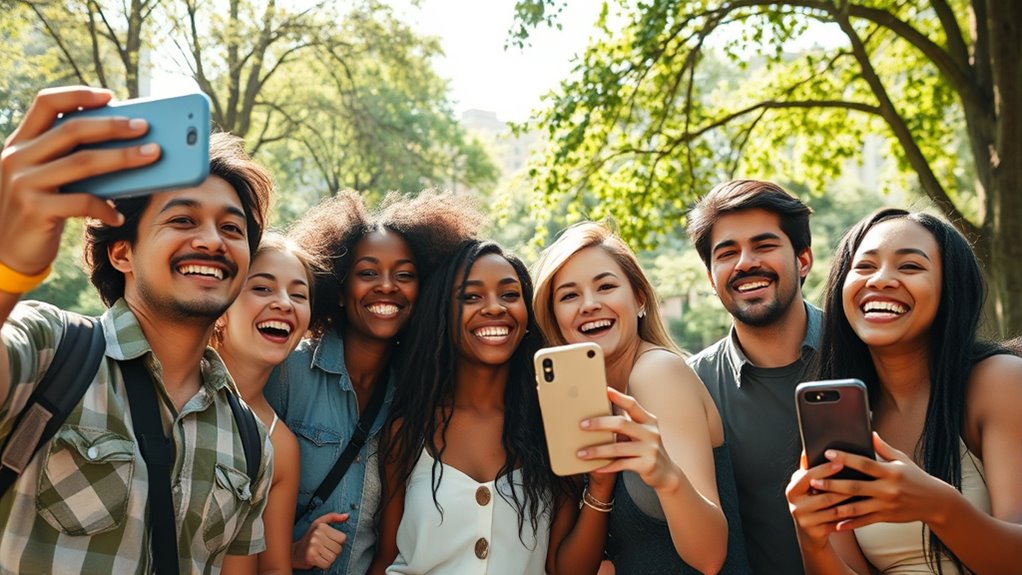 authentic social sharing trend