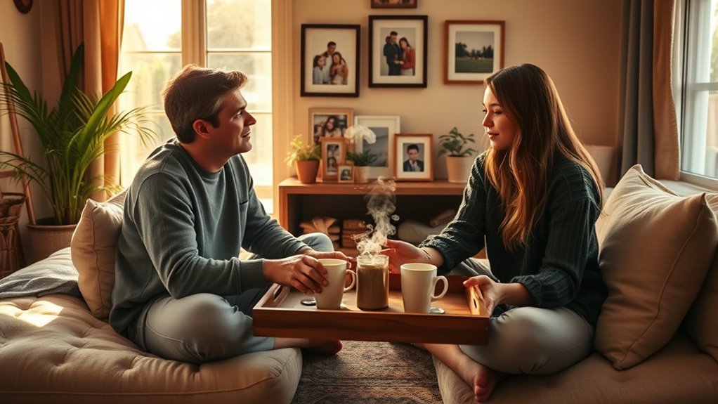 build trust through daily check ins