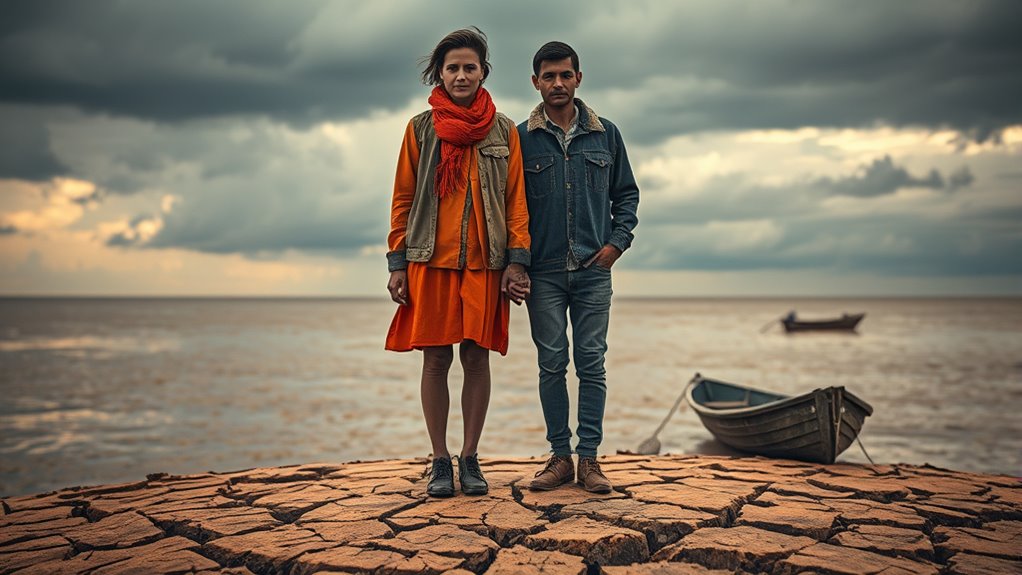 climate refugees face displacement