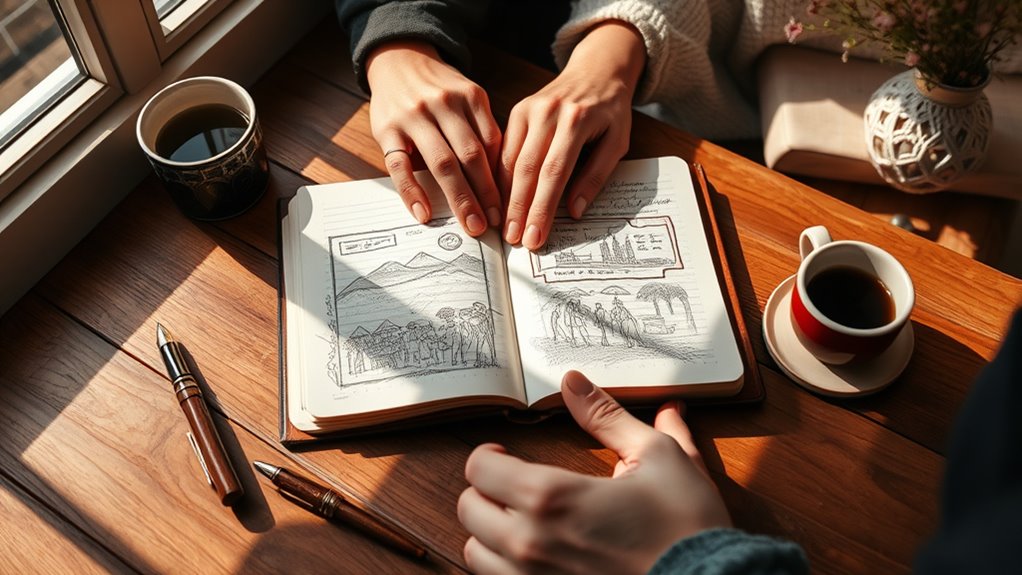 couples travel journaling prompts