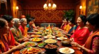 diverse welcoming dinner gatherings