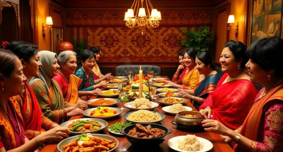 diverse welcoming dinner gatherings