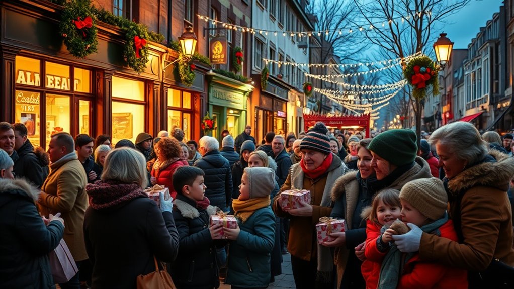 from charity to shopping