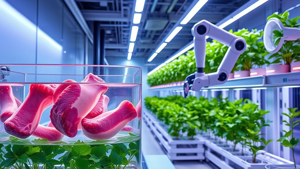 lab grown meat ai agriculture