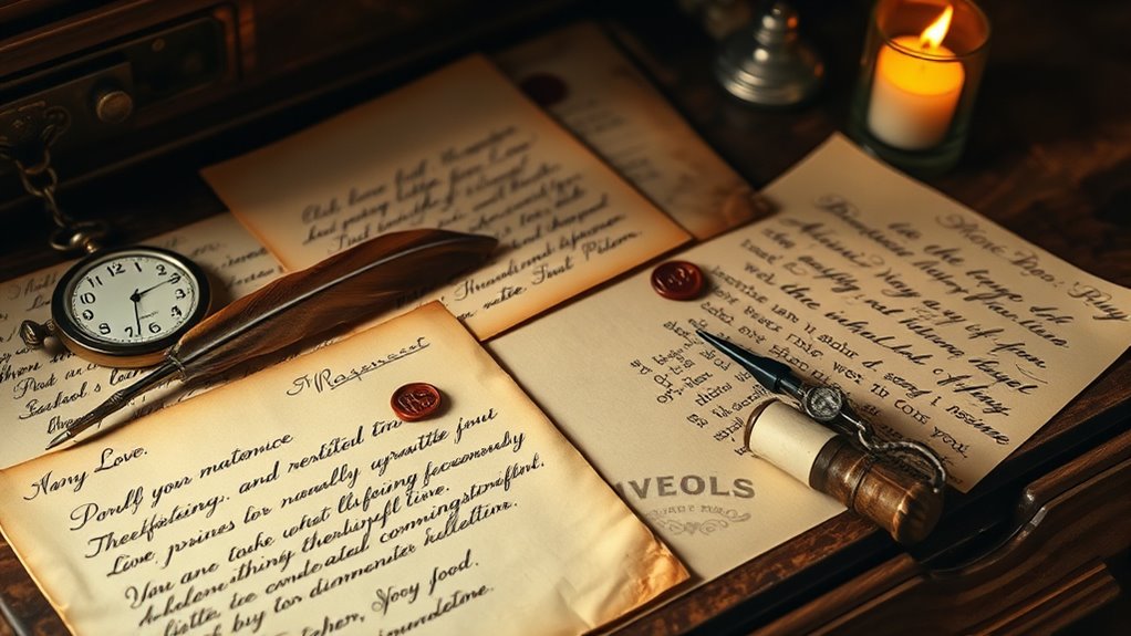 love letters through history