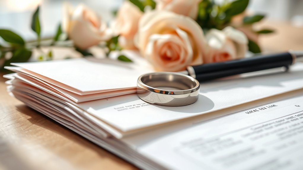 marriage license and name change