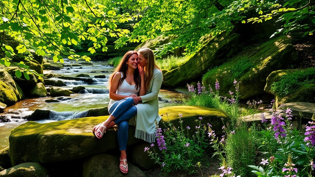 nature enhances romantic connection