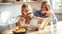reading labels and research