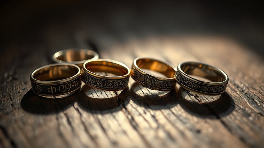 rings symbolize power and promises