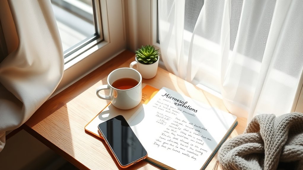 small mindful wellness habits