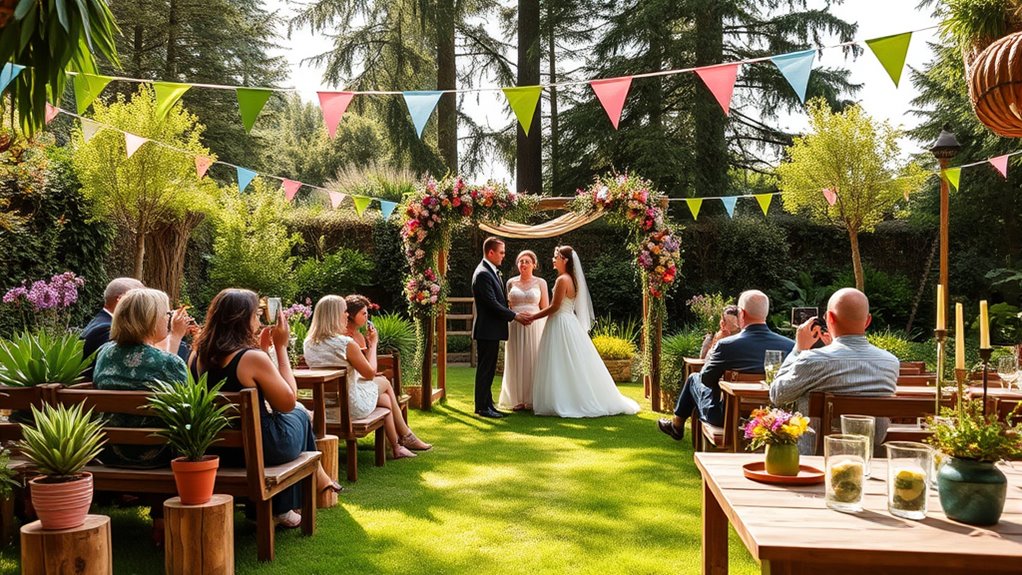 sustainable wedding celebration tips