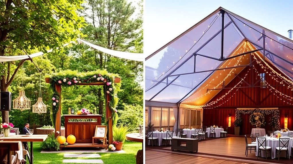 versatile wedding ceremony options