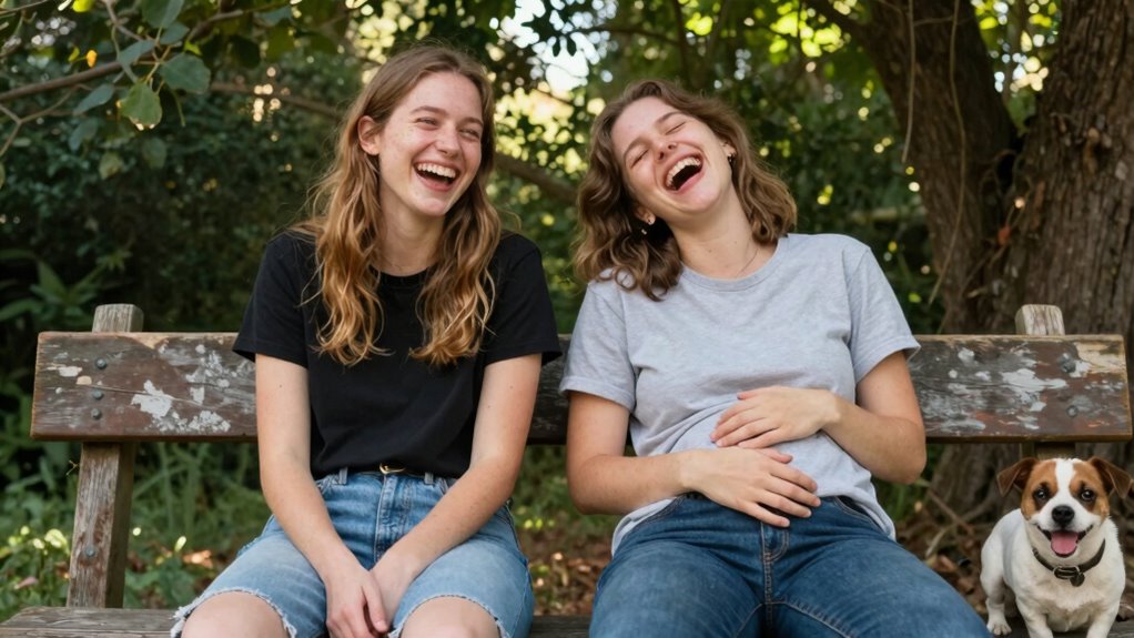 building connections through laughter