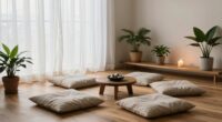 calming peaceful meditation ambiance
