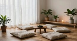 calming peaceful meditation ambiance