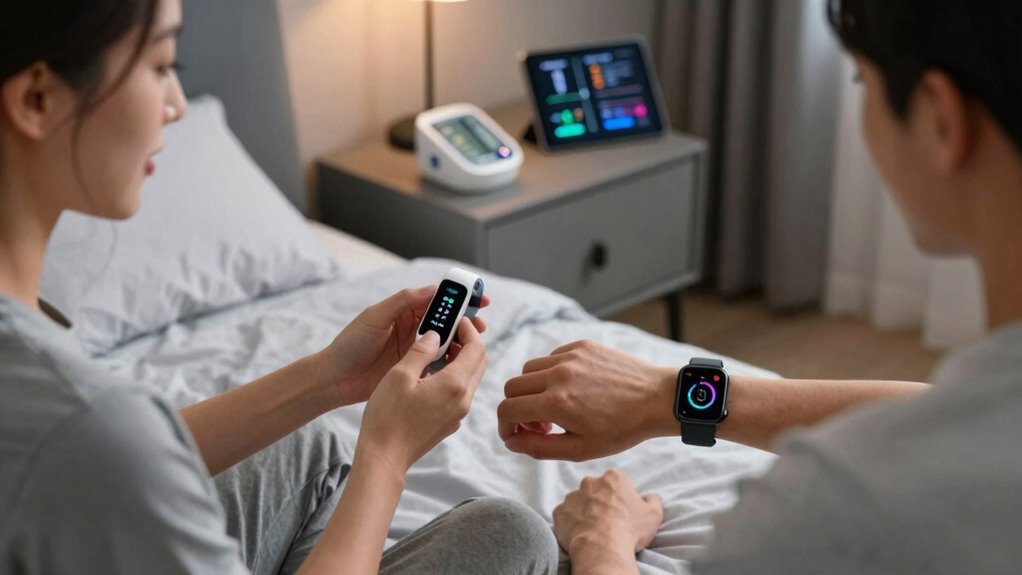 couples embrace health technology