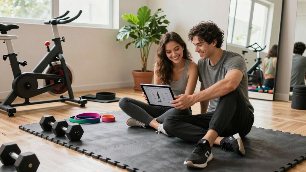 couples prefer home gyms