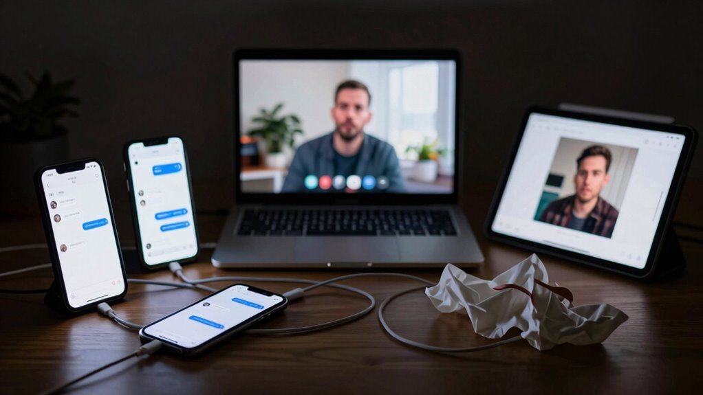 digital ties hinder emotional closure