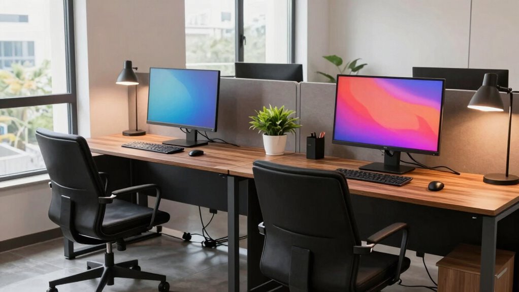 dual workspace organization tips