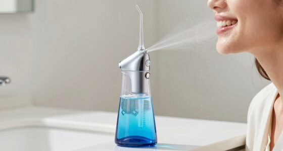 efficient water flossing devices