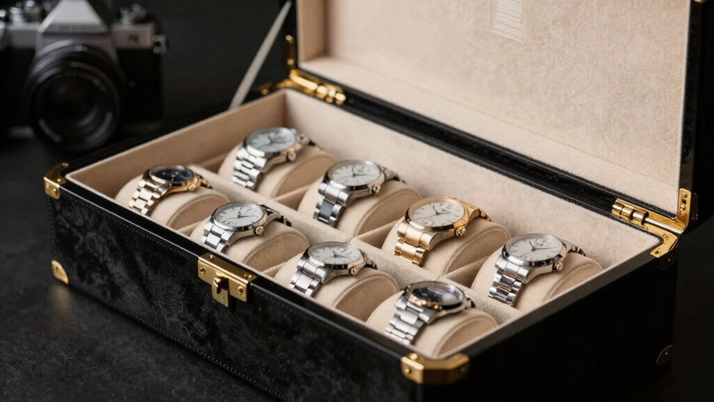 elegant durable watch storage