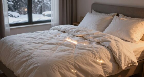 heated bedding for warmth