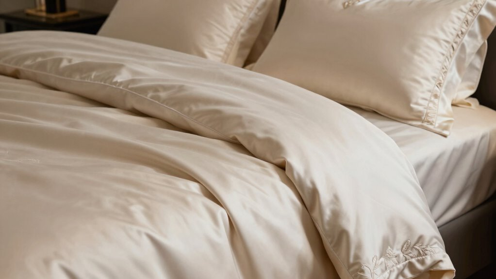 luxurious bed sheet upgrade