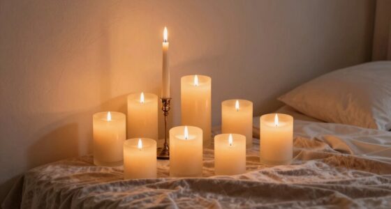 luxury candles for ambiance