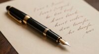 luxury pens for romance