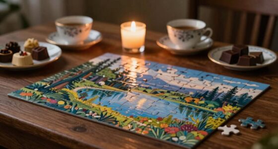 luxury puzzle night ideas