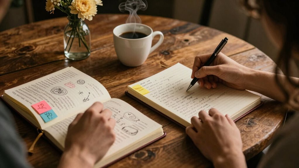 reflect write connect grow