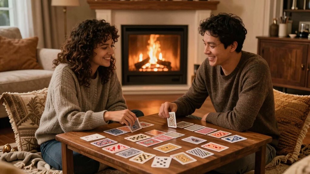 romantic playful eco friendly game night